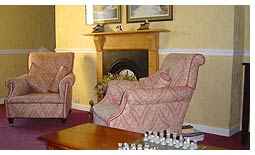 Relax in our sitting room at Brynhir Farm and enjoy the warm Welsh welcome.